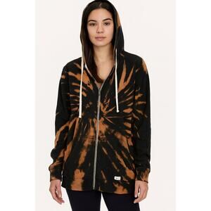 Marine Layer Tie Dyed Lightning Hoodie Soft Sustainable size Large